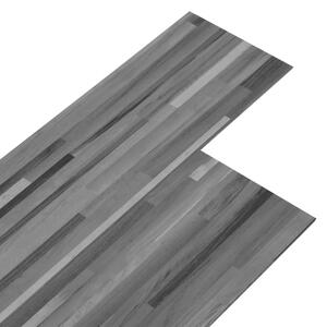 Samoprzylepne panele podłogowe,PVC, 2,51 m², 2 mm, szare pasy