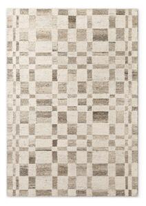 Kremowy wełniany dywan tkany ręcznie 120x180 cm Boho 1.0 Structa – Vikosa