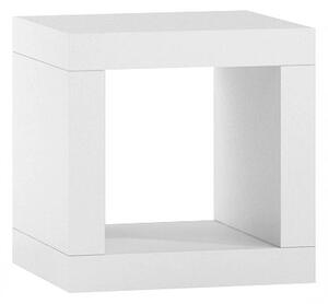 Biała kwadratowa skandynawska półka Idris 2X