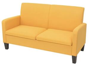 Sofa 2-osobowa, Å¼Ã³Åta, 135 x 65 x 76 cm