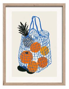 Obraz drukowany z ramą w zestawie 30x40 cm Summer Fruit – Styler