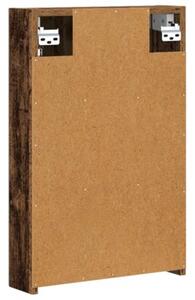 Szafka z lustrem do łazienki stare drewno 40 x 10,5 x 60,5 cm