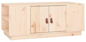 Stolik kawowy, 100x50x41 cm, lite drewno sosnowe