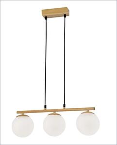 Stylowa lampa z 3 kloszami w stylu glamour - M073 E3-C62