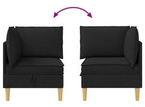 Sofa z miejscem do przechowywania tkanina