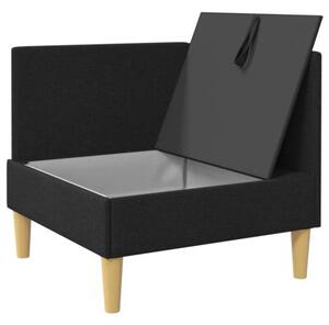 Sofa z miejscem do przechowywania tkanina