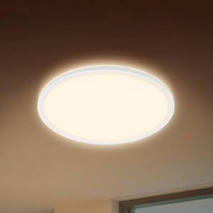 Briloner Lampa sufitowa Happy, możliwość ściemniania, biały / opal, kuchnia, tworzywo sztuczne, nowoczesny