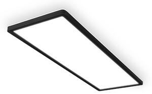 Briloner Lampa sufitowa LED Tava A, 58 x 20 cm, tworzywo sztuczne, czarna A, czarny, salon / jadalnia, tworzywo sztuczne, nowoczesny
