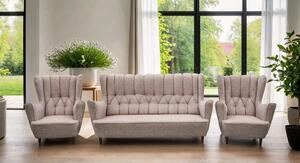 Zestaw Magnolia Sofa Trzyosobowa + 2x Fotel 3+1+1