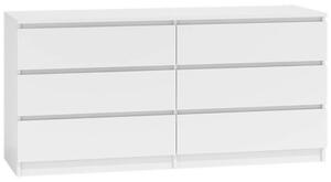 Komoda TOP E SHOP Malwa M6 140 cm BiaÅy