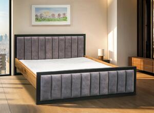 Łóżko Karmel IV styl loft 140/200 cm
