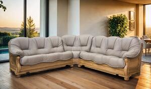 Narożnik skórzany Roma Cappuccino 280/280 cm