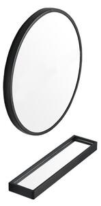 Lustro z pÃ³ÅkÄ MUFART 15099 Årednica 80 cm Czarny
