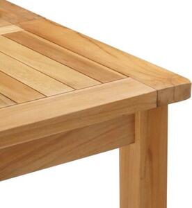 Stół barowy naturalny 150 x 75 x 105 cm lite drewno teakowe
