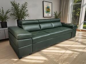 Sofa Infinity IV z funkcja spania, barek, skóra PREMIUM