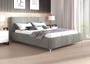 Łóżko Bergamo tapicerowane z pojemnikiem
