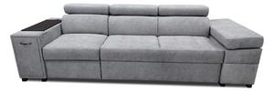 Sofa Infinity IX relax z pufą funkcja spania, barek