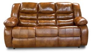 Sofa 3 osobowa BORYS z funkcją 2x RELAX w Skórze Naturalnej