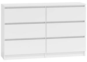 Komoda TOP E SHOP Malwa M6 BiaÅy