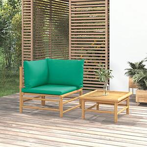 Elegancki zestaw ogrodowy z bambusa- Pattaya 3X