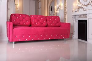 Sofa BLINK glamour + schowek na pościel