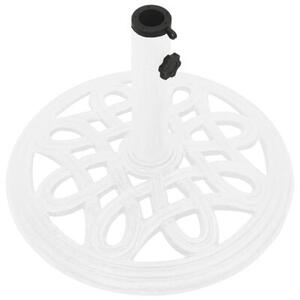 Podstawa pod parasol, zielona, 40x40x32 cm, żeliwo