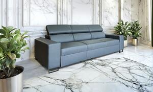 Sofa Charlie II skóra naturalna + gniazdo 230V