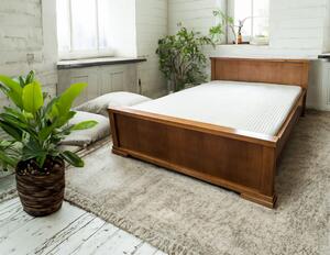 Łóżko dębowe Dylan łóżko 200x200 cm z drewna dębowego styl klasyczny
