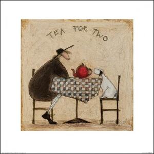 Reprodukcja Sam Toft - Tea for Two, (30 x 30 cm)