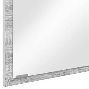 Lustro szary sonoma 90 x 8,5 x 37 cm materiaÅ drewnopochodny