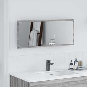 Lustro szary sonoma 90 x 8,5 x 37 cm materiaÅ drewnopochodny