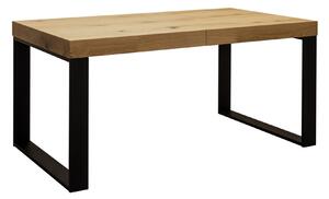 Stół rozkładany 160/90 + 40 cm SJ51 w stylu loft industrialny