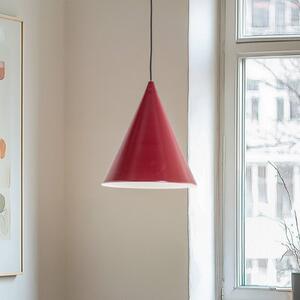 Lampa wisząca Form ALDEX, możliwość ściemniania, czerwony, salon / jadalnia, metal