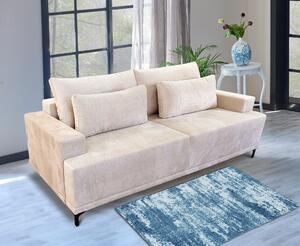 Sofa z funkcją spania, sofa 3 osobowa KAFI tkanina podstawowa
