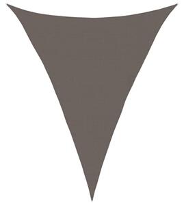 Żagiel przeciwsłoneczny, 160 g/m², antracytowy, 4x5x5 m, hdpe