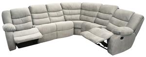 Narożnik BORYS 270/320 cm 2 x funkcja relax, tkanina obiciowa