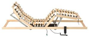 Elektryczny stelaż do łóżka z 28 listwami, 7 stref, 90 x 200 cm