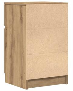 Szafka nocna artisan oak 39x35x65 cm drewno klejone