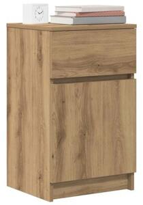 Szafka nocna artisan oak 39x35x65 cm drewno klejone