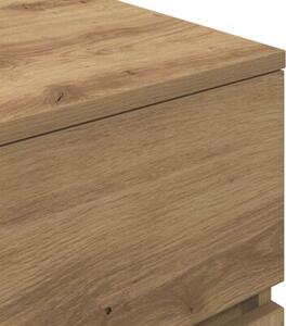 Szafka nocna artisan oak 39x35x65 cm drewno klejone