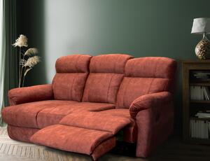 Trzyosobowa Sofa MONACO posiada 2 x Funkcj? Relax elektryczny