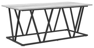 Stolik kawowy szary 100 x 50 x 40 cm