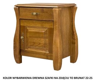 Szafka Nocna Dębowa Fala 1S1D mała
