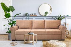 3-osobowa Sofa AMELIA V z funkcją spania w tkaninie plamoodpornej