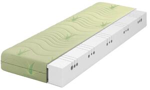 Materac z pianki z pokrowcem aloe vera 140x200 K6-W43