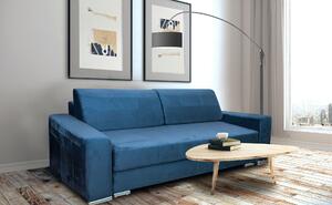 Sofa GORDON w tkaninie plamoodporna z funkcją spania
