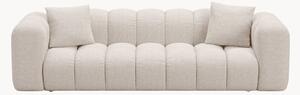 Sofa rozkładana z szenilu Arden (3-osobowa), S 253 cm