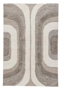 Szaro-beżowy dywan z mieszanki wełny 170x240 cm Moro – WOOOD