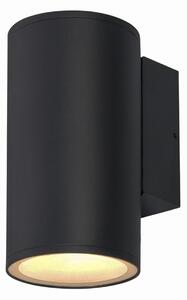 Candellux Primula lampa ogrodowa elewacyjna tuba 14,5x20,4cm czarny 1x60W E27 PAR30 IP65