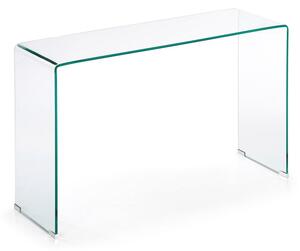 Szklana konsola 40x125 cm Burano – Kave Home